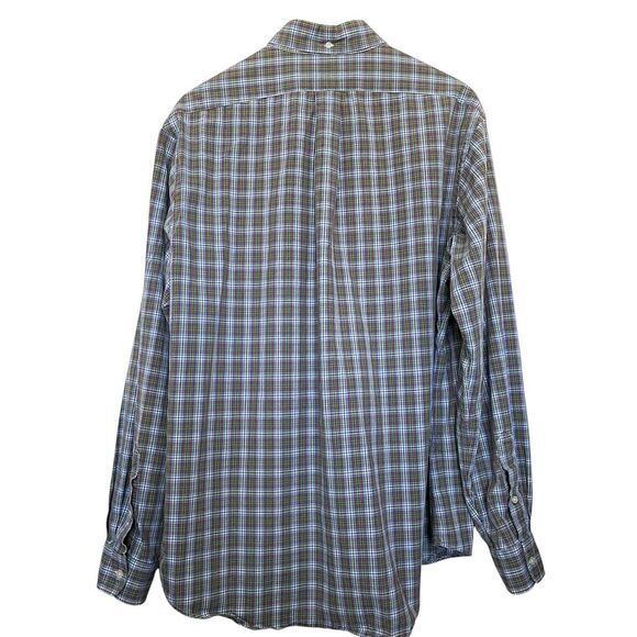 Ralph Lauren Custom Fit Shirt Plaid Long Sleeve Button Up Preppy Size XL - Picture 2 of 5